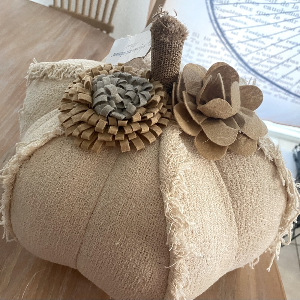 New fabric large pumpkin
